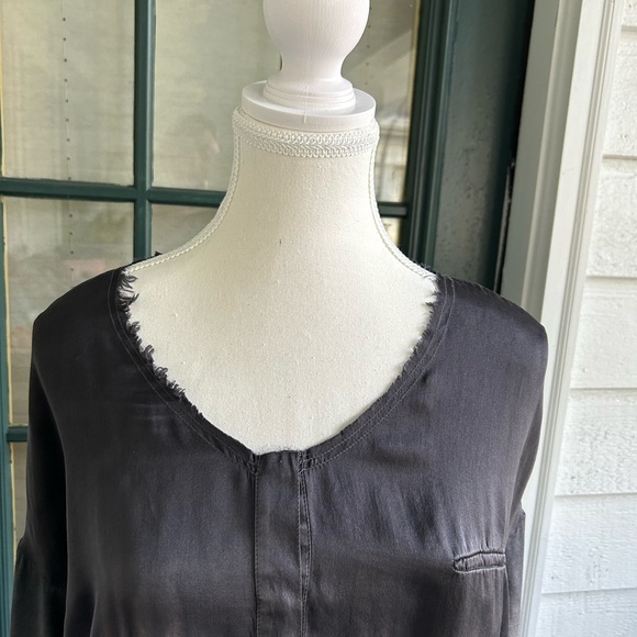 Go Silk Ny top size small Women's Go Silk Tunic Top Shirt Button small - Picture 5 of 7